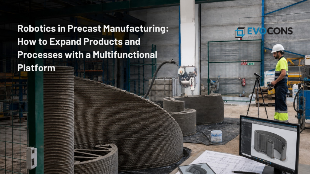 Multifunctional Robotic Platform for Prefabrication: How to Expand Products and Processes